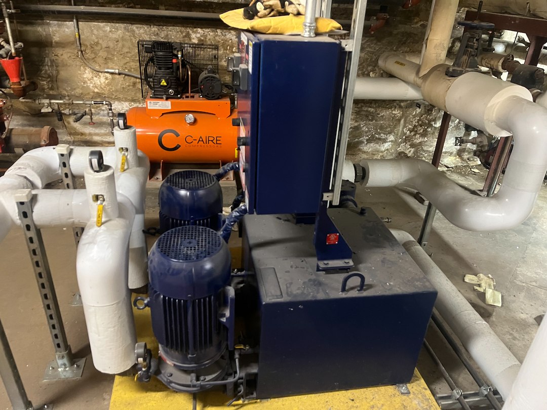 Commercial HVAC Steam Condensate Pump System Installation in Morgantown, West Virginia